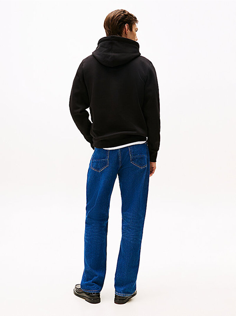 Erkek Logo Hoodie Siyah MW0MW33631BDS