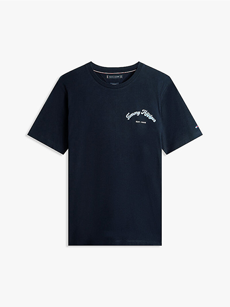 Erkek Ic Graphic T-shirt Lacivert MW0MW41475DW5