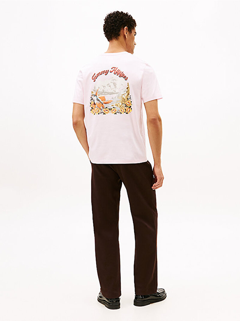 Erkek Ic Graphic T-shirt Pembe MW0MW41475TOG