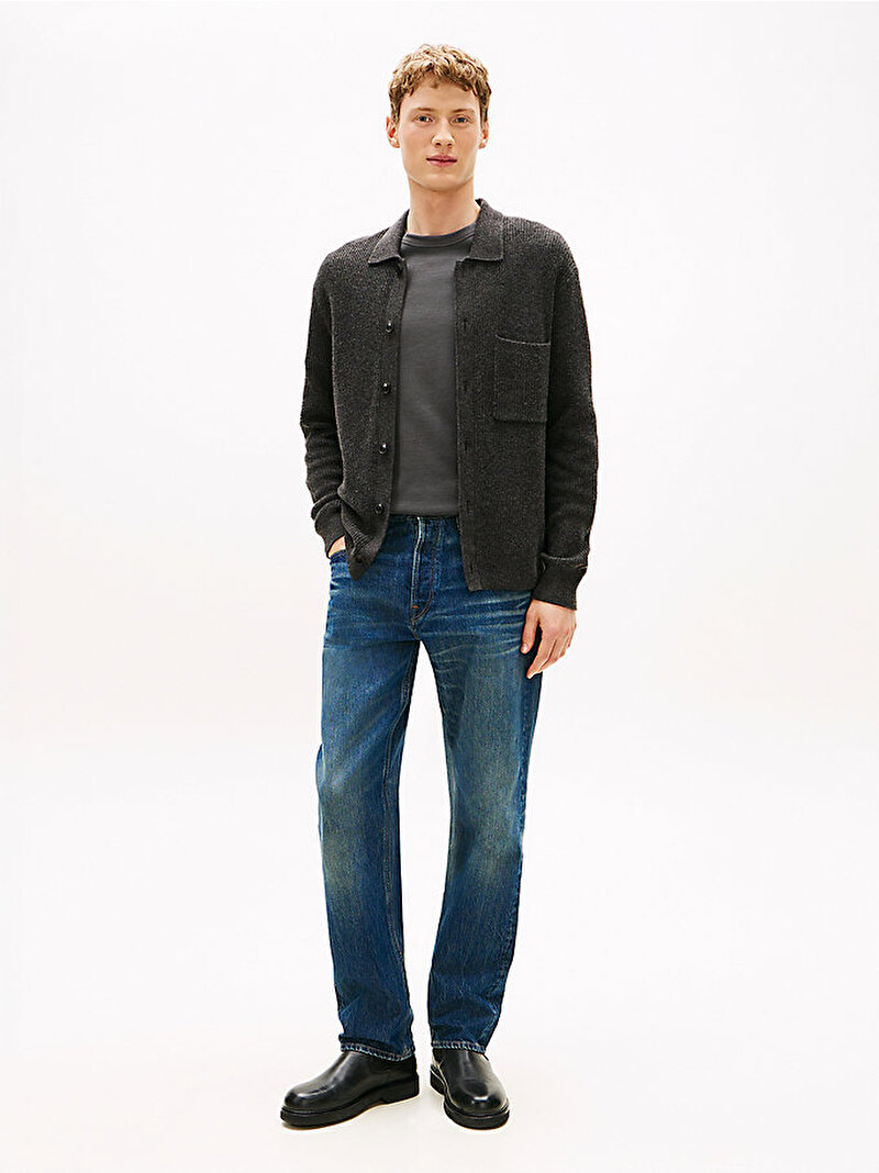 Erkek Fisherman Rib Coach Kazak Gri MW0MW41655P92