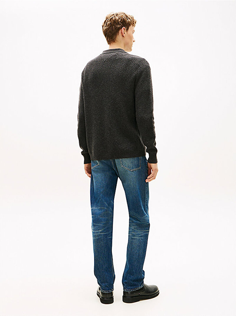 Erkek Fisherman Rib Coach Kazak Gri MW0MW41655P92