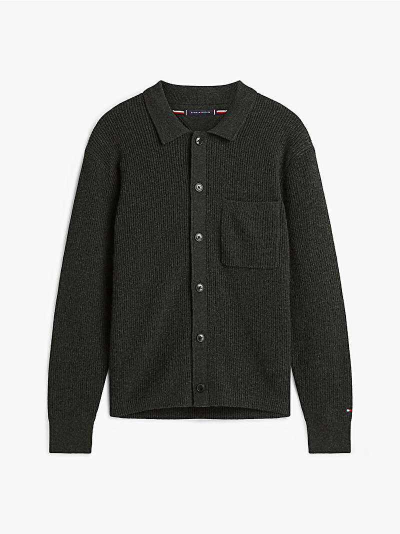 Erkek Fisherman Rib Coach Kazak Gri MW0MW41655P92