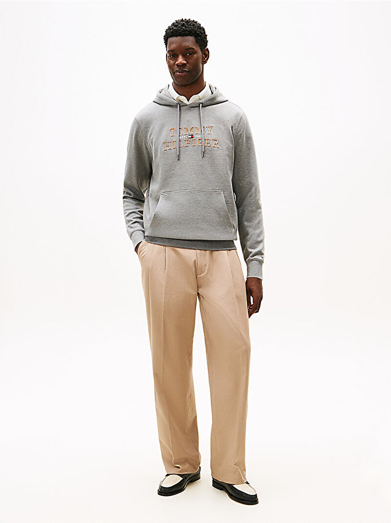 Erkek Icon Intechno Hoodie Gri MW0MW42528P91