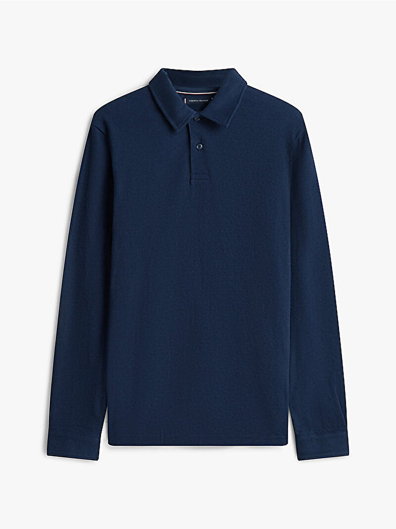 Erkek Ls Terry Reg Polo T-shirt Lacivert MW0MW42562C1G