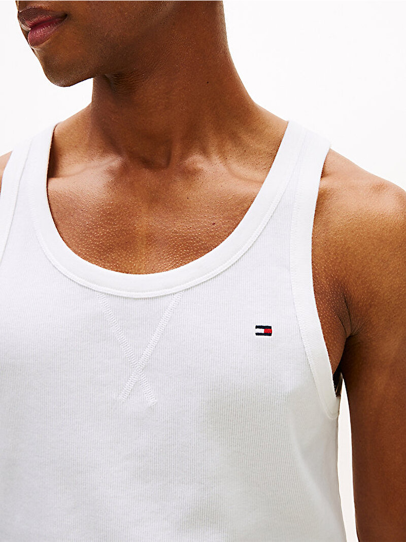 Erkek 2'li Paket Tank Top Beyaz UM0UM0362905M