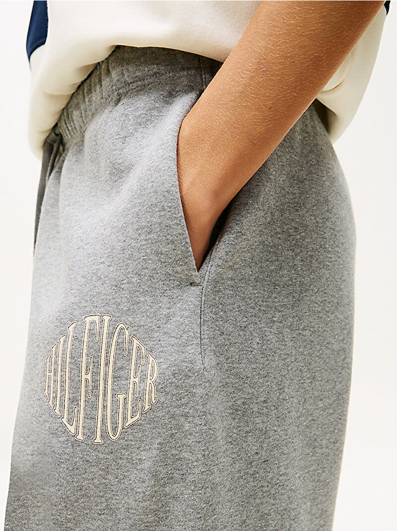 Kadın Varsity Fleece Eşofman Altı Gri WW0WW47876P61