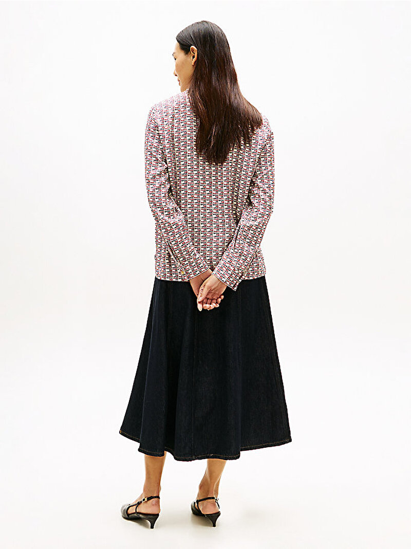 Kadın Vis Twill Ls Regular Gömlek Ekru WW0WW481800K4