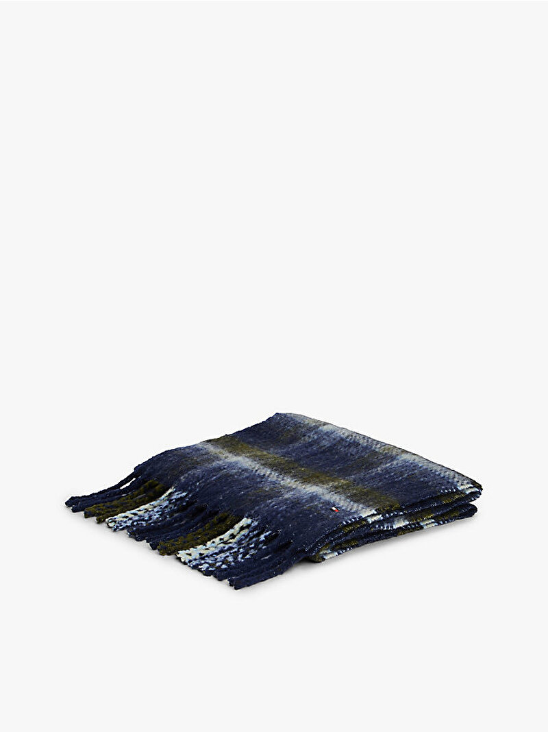 Erkek TH Flag Wool Atkı Lacivert AM0AM14284CUN