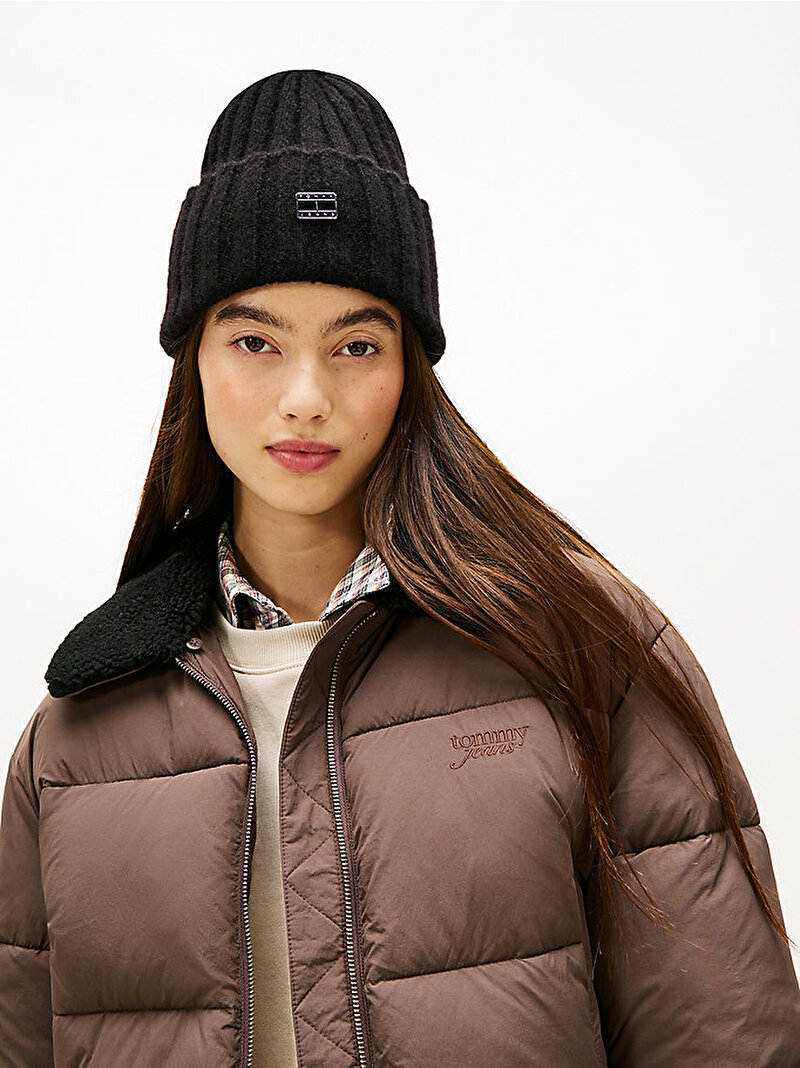 Kadın TJW Heritage Plaque Bere Siyah AW0AW18097BDS