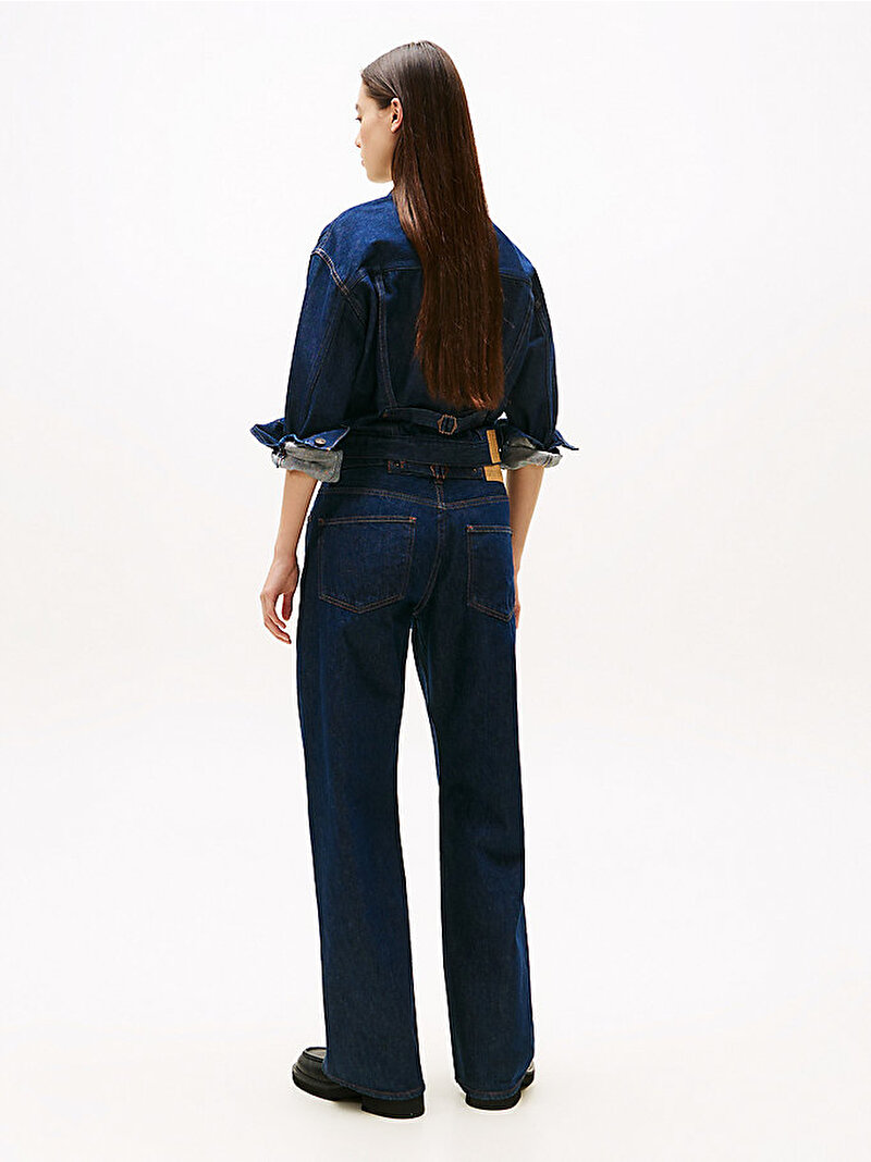 Kadın Mia Relaxed Jean Pantolon Lacivert DW0DW218101BK