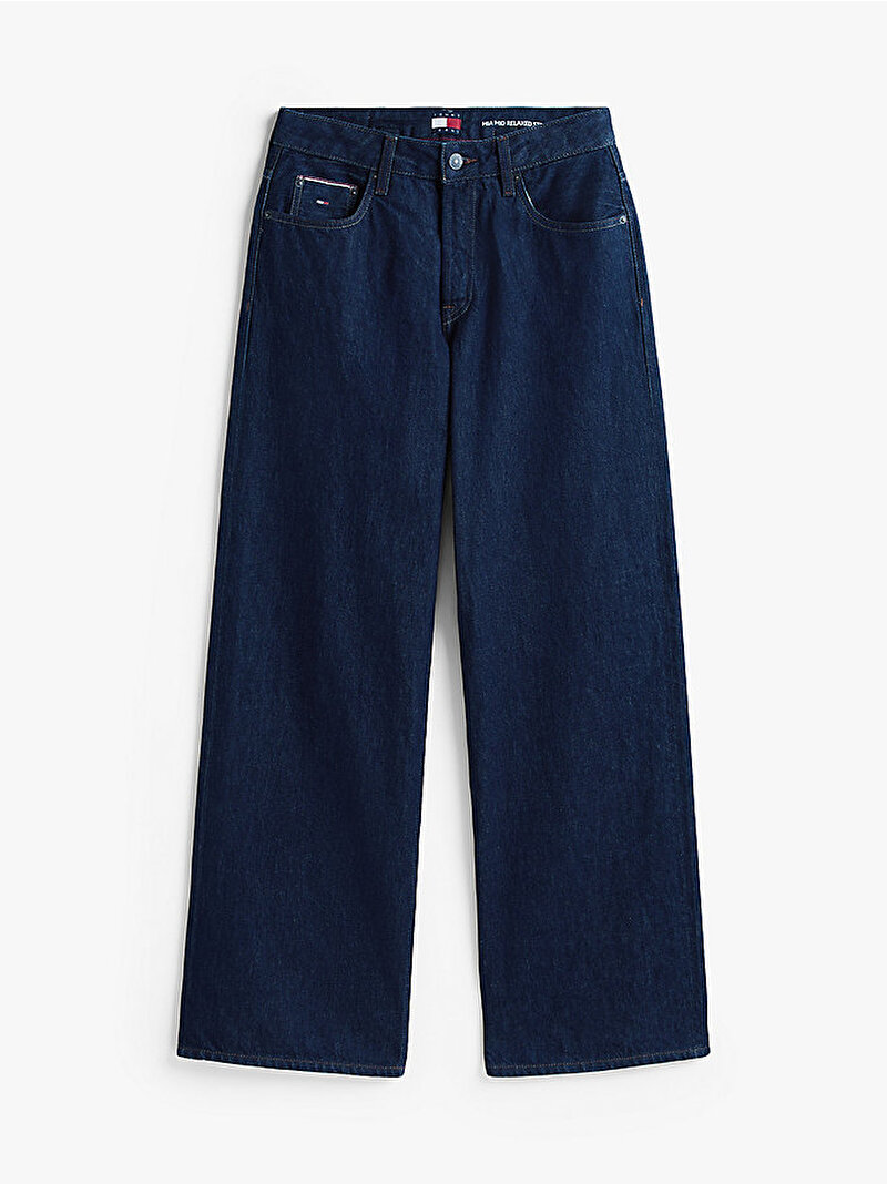 Kadın Mia Relaxed Jean Pantolon Lacivert DW0DW218101BK
