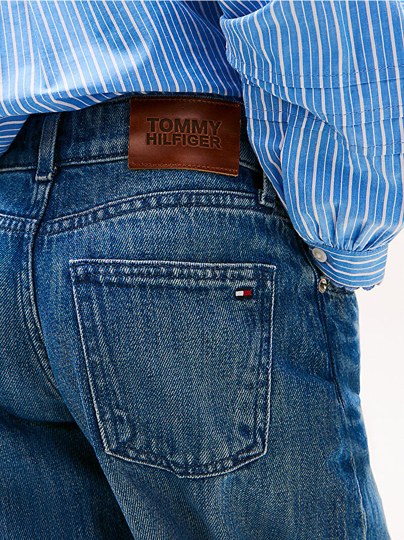 Kız Çocuk Barrel Washed Jean Pantolon Mavi KG0KG089661A5