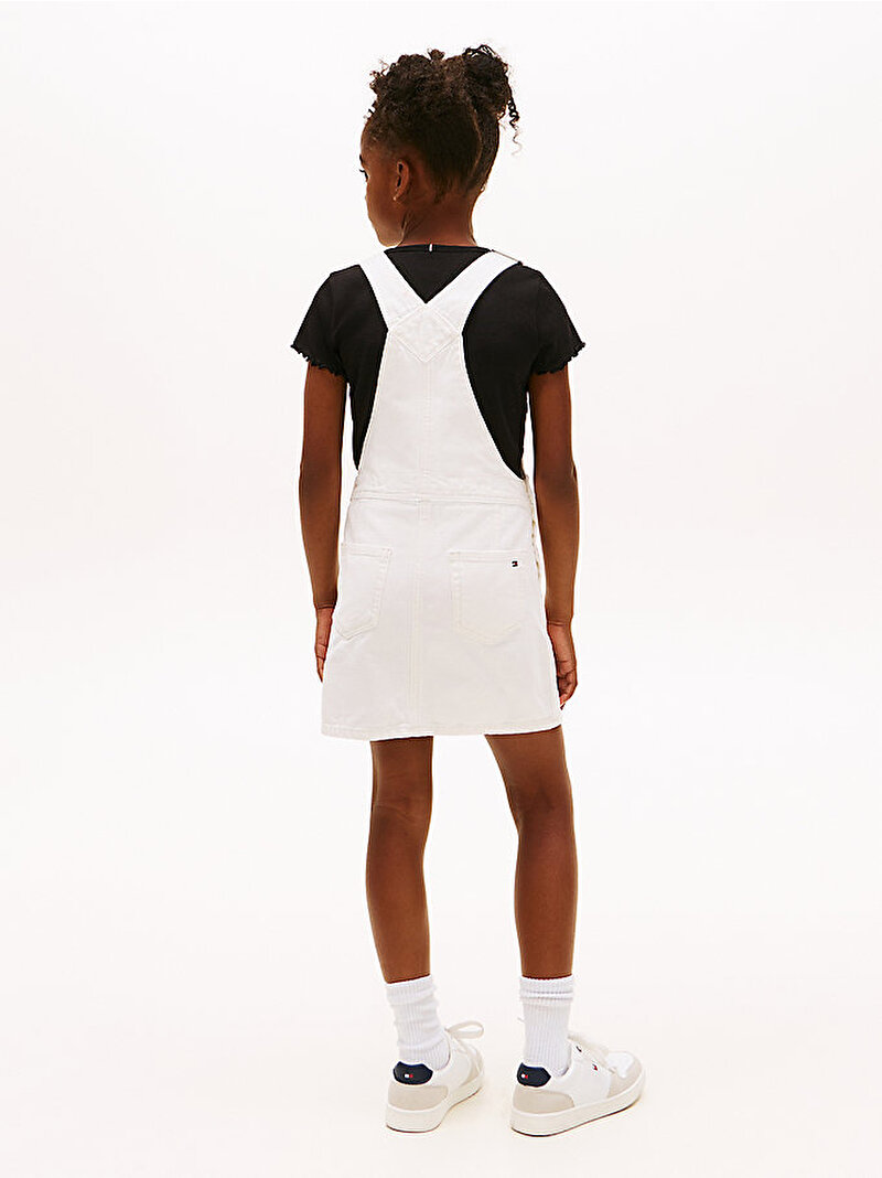 Kız Çocuk Heritage Dungaree Elbise Mavi KG0KG092641CD