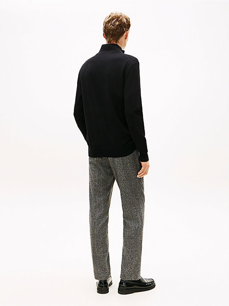 Erkek Essential Cotton Kazak Siyah MW0MW37331BDS