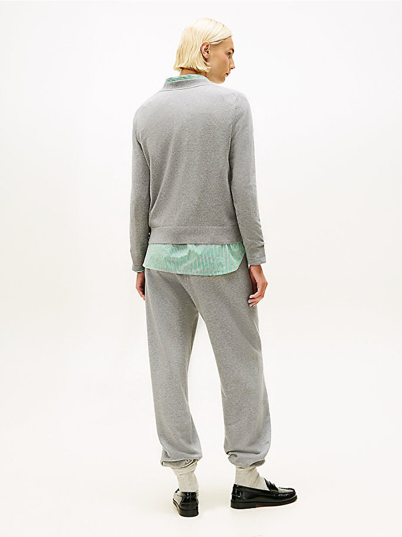 Kadın Jersey Fine Kazak Gri WW0WW44984P61