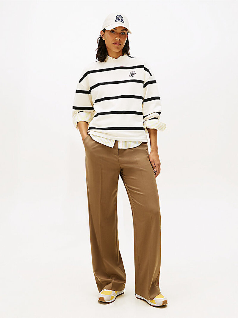 Kadın TH Modern Terry Sweatshirt Çok renkli WW0WW484310AB