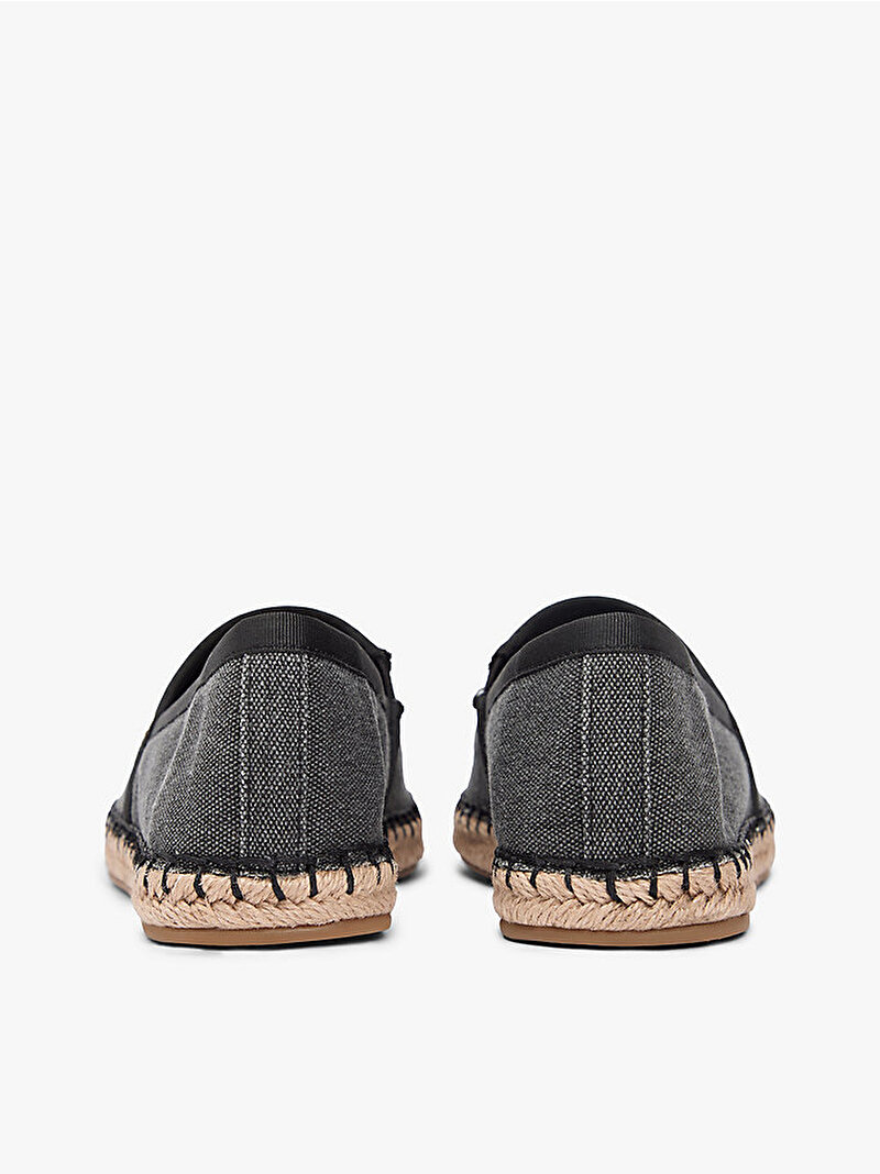 Kadın Hilfiger Slip On Espadril Siyah FW0FW09007BDS