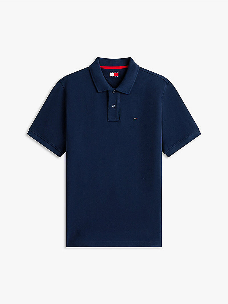Erkek TJM Regular Essential Polo T-shirt Lacivert DM0DM22711C1G