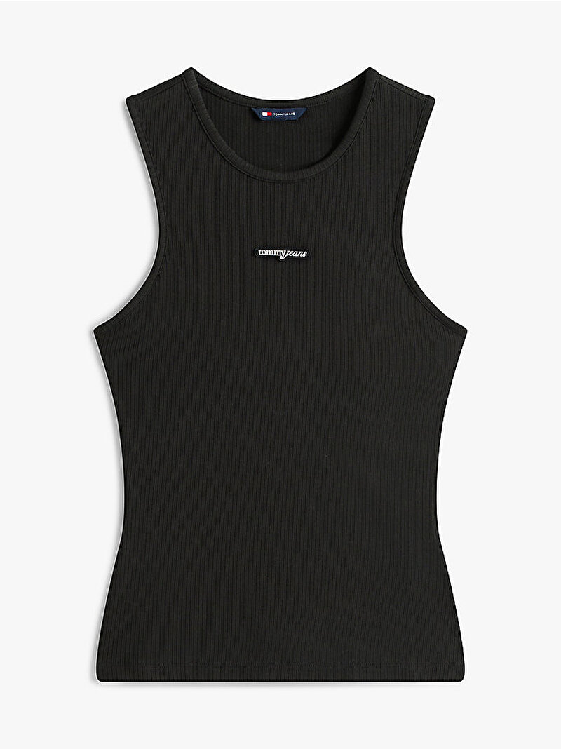 Kadın TJW Slim T-shirt Siyah DW0DW22282BDS