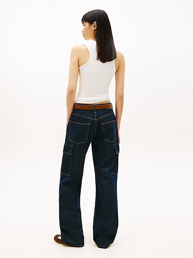 Kadın TJW Slim T-shirt Ekru DW0DW22282YBL