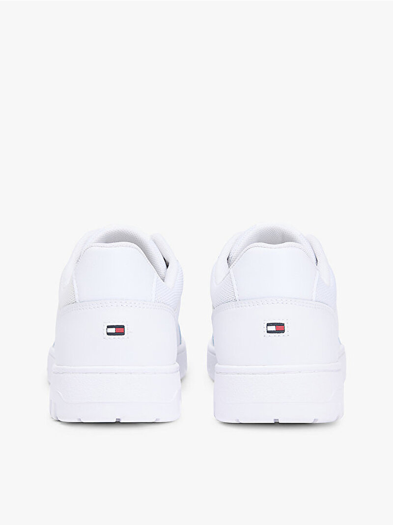 Erkek TH Basket Core Lite Sneaker Beyaz FM0FM05713YBS