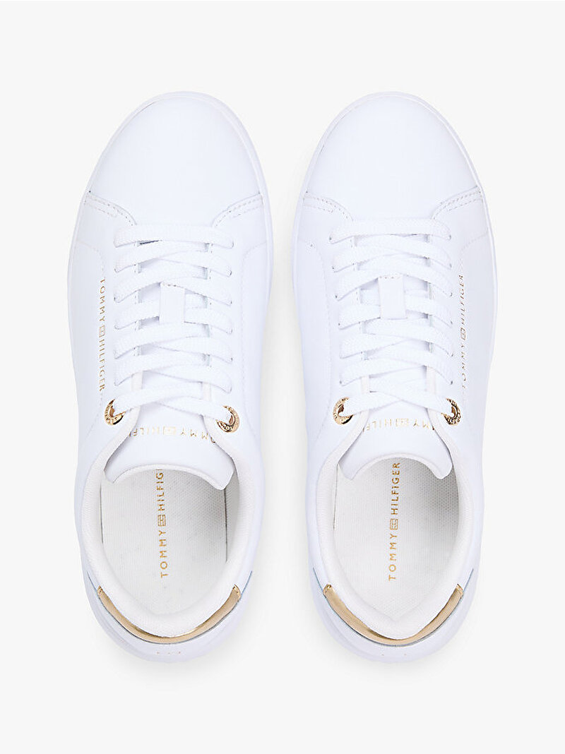 Kadın Essential Chic Court Sneaker Beyaz FW0FW09019YBS