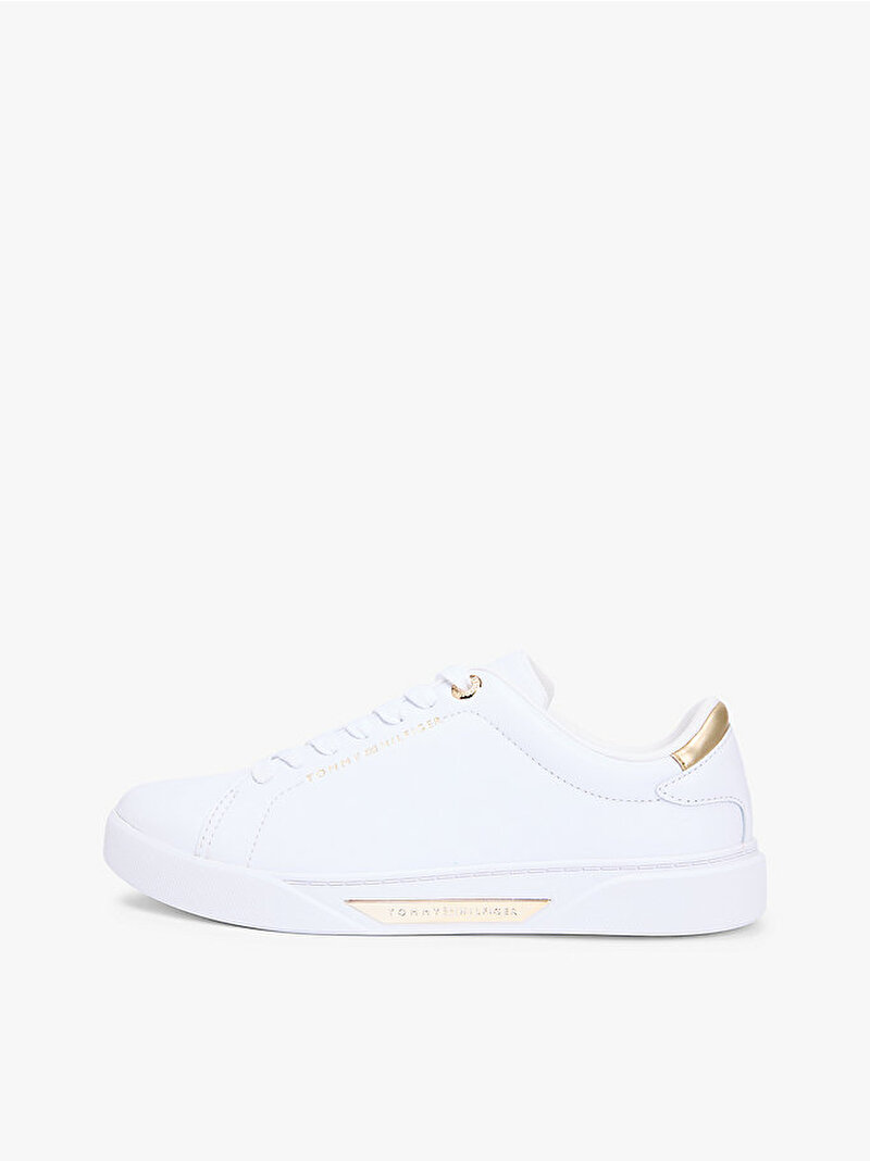 Kadın Essential Chic Court Sneaker Beyaz FW0FW09019YBS