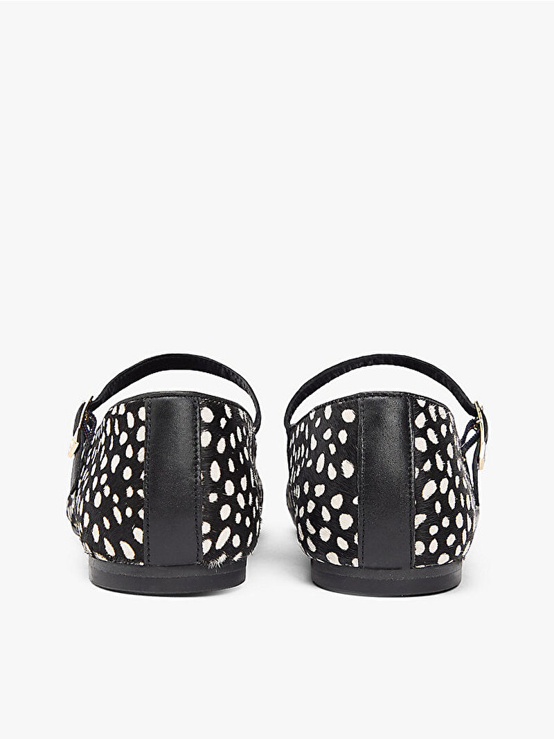 Kadın TH Buckle Calf Babet Siyah FW0FW09167BDS