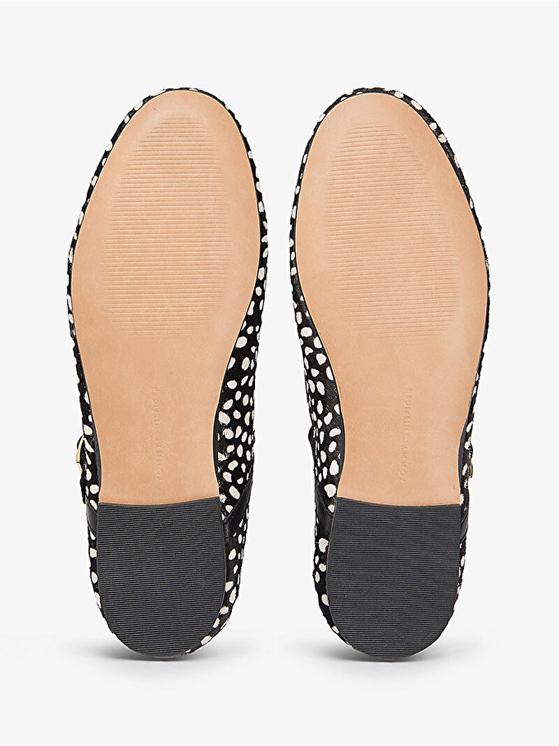 Kadın TH Buckle Calf Babet Siyah FW0FW09167BDS