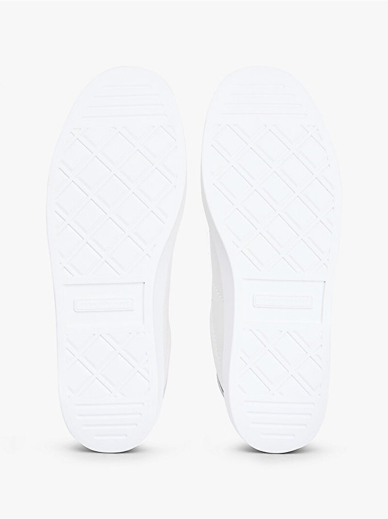 Kadın TH Heritage Shiny Sneaker Ekru FW0FW09179YBL