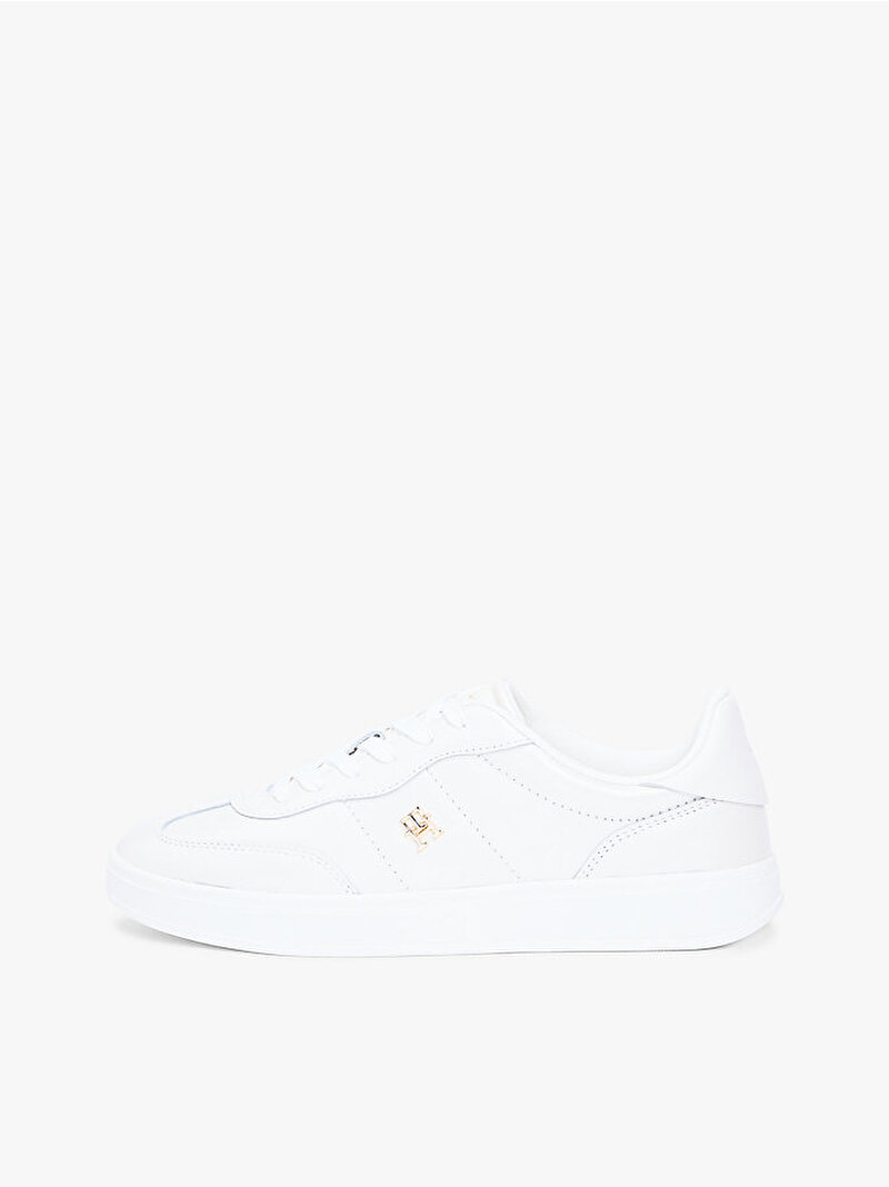 Kadın TH Heritage Shiny Sneaker Ekru FW0FW09179YBL