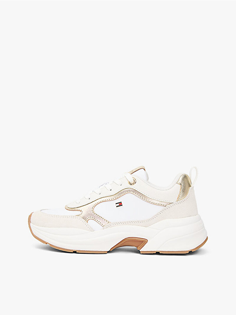 Kadın TH Chunky Runner Sneaker Ekru FW0FW092040HU