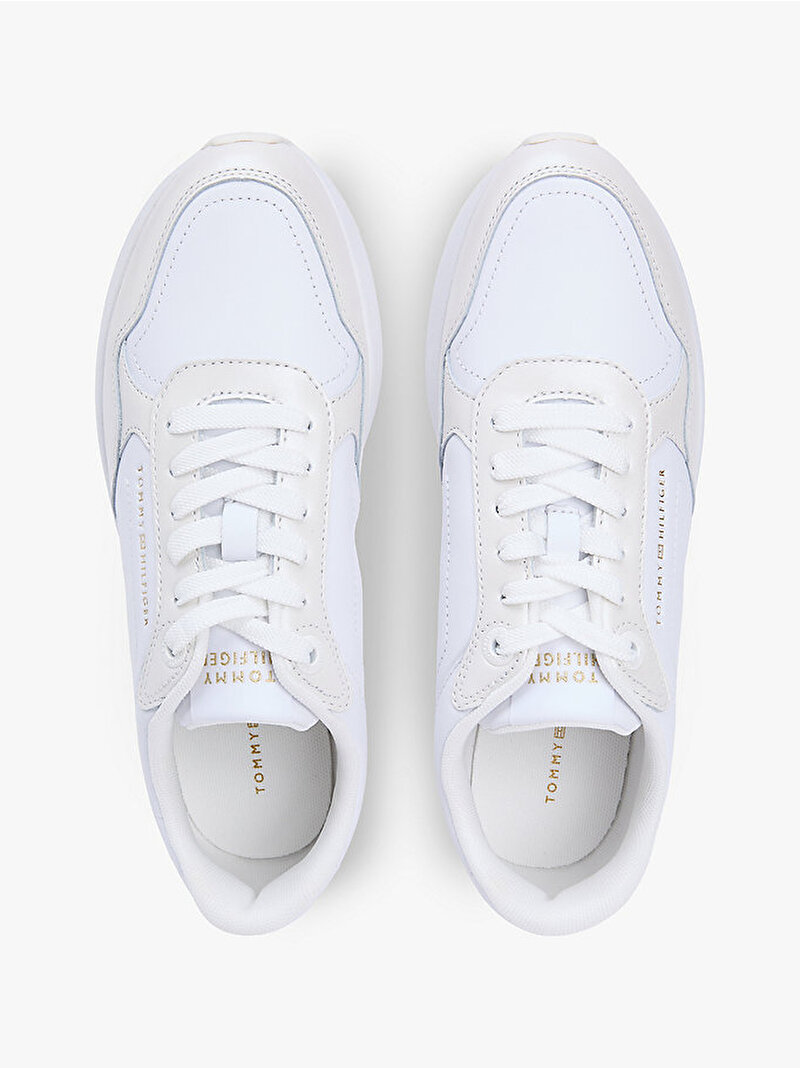 Kadın TH Chic Eva Runner Sneaker Beyaz FW0FW0935501T