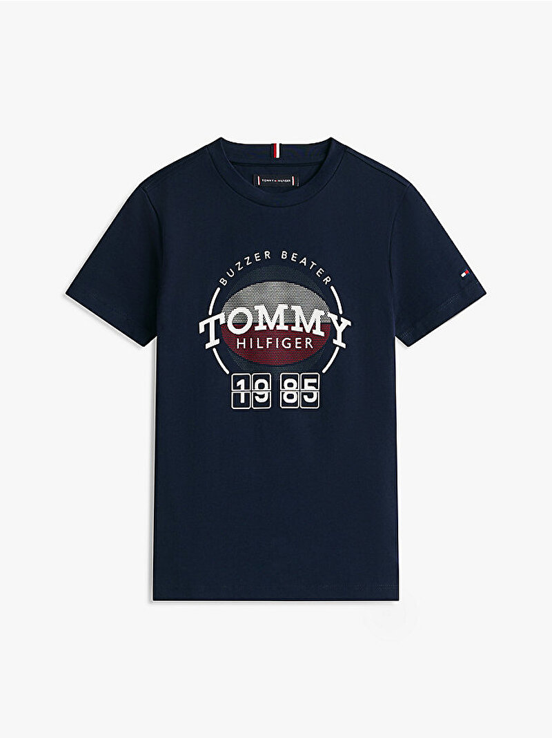 Erkek Çocuk Basketball Graphic T-shirt Lacivert KB0KB10277C1G