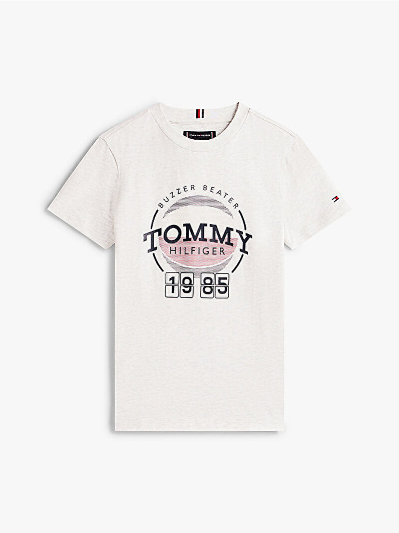 Erkek Çocuk Basketball Graphic T-shirt Gri KB0KB10277P09