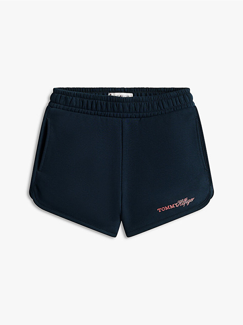 Kız Çocuk Glitter Tommy Şort Lacivert KG0KG09354C1G