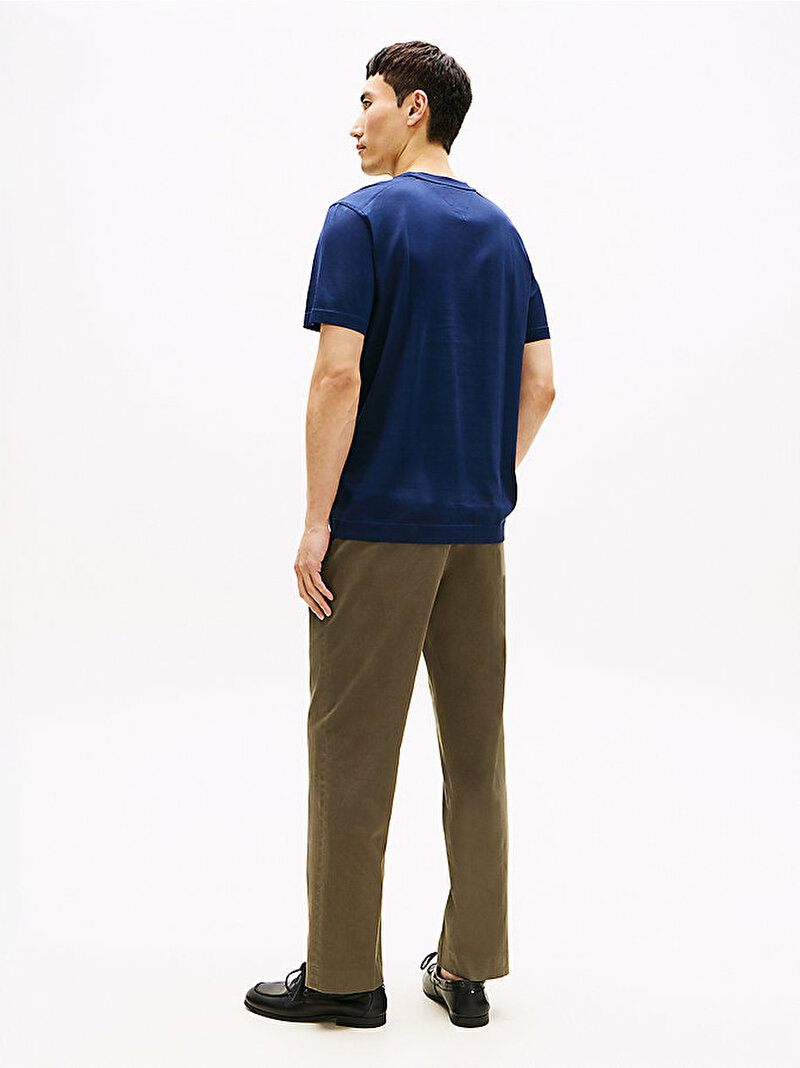 Erkek DC Essential T-shirt Lacivert MW0MW41860DCA