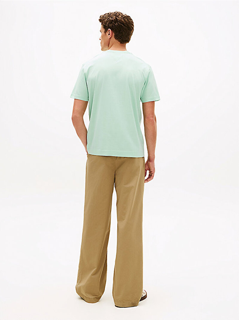 Erkek DC Essential T-shirt Yeşil MW0MW41860MAI