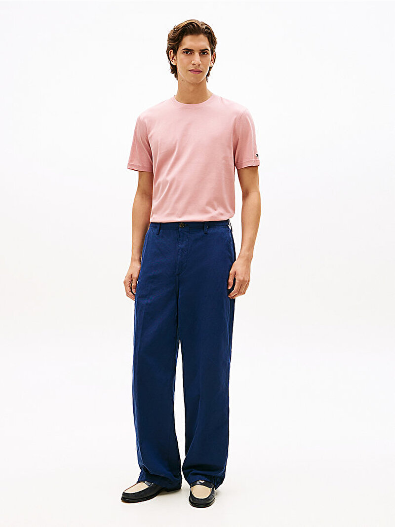 Erkek DC Essential T-shirt Pembe MW0MW41860TI2