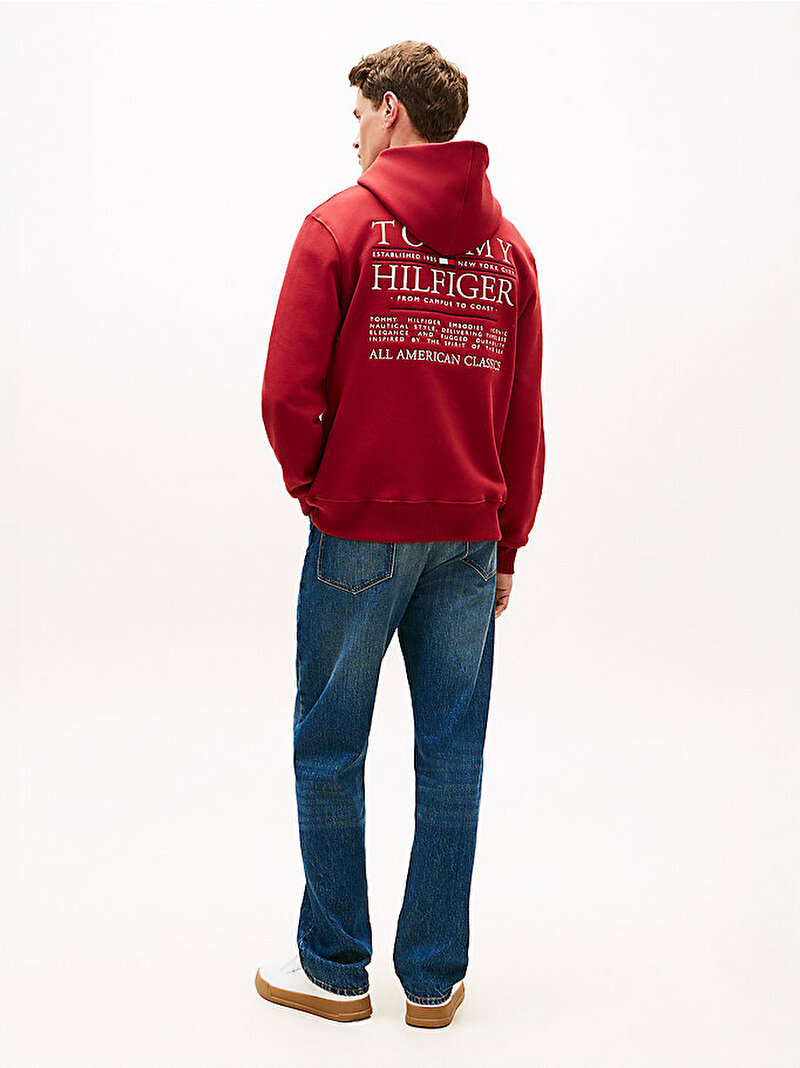 Erkek Heritage Series Sweatshirt Kırmızı MW0MW42480XIT