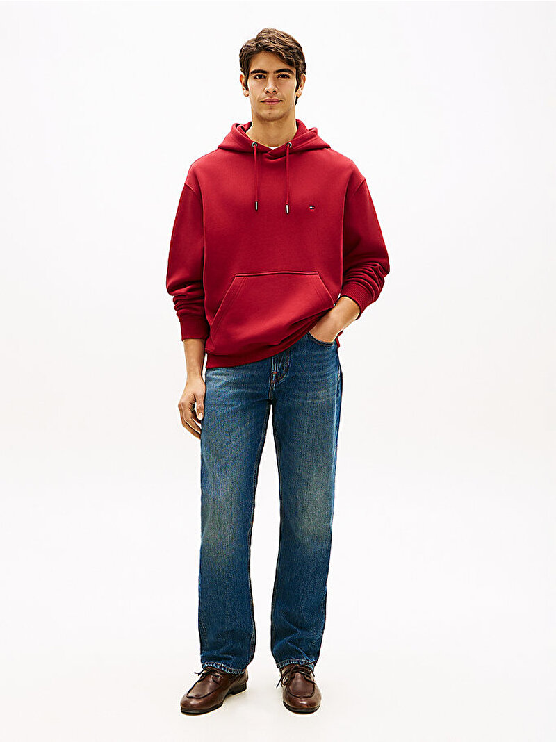 Erkek Flag Hoodie Kırmızı MW0MW42481XIT