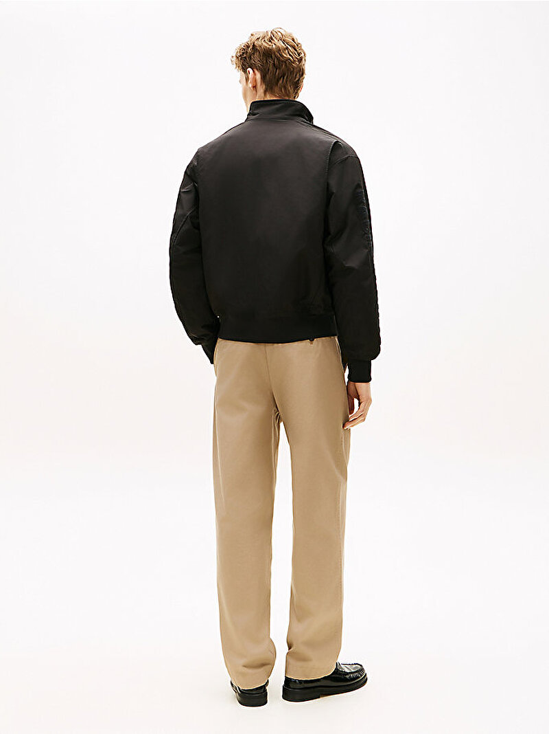 Erkek Racing Ceket Siyah MW0MW42565BDS