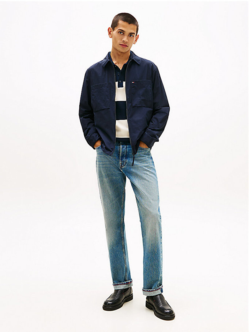 Erkek Tech Overshirt Ceket Lacivert MW0MW42586DW5