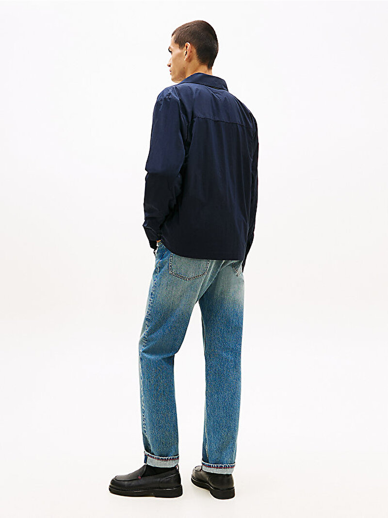 Erkek Tech Overshirt Ceket Lacivert MW0MW42586DW5