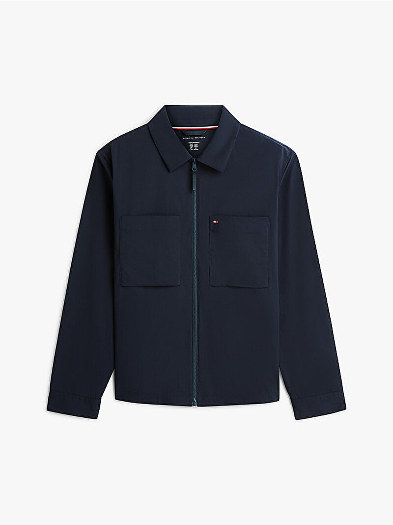 Erkek Tech Overshirt Ceket Lacivert MW0MW42586DW5