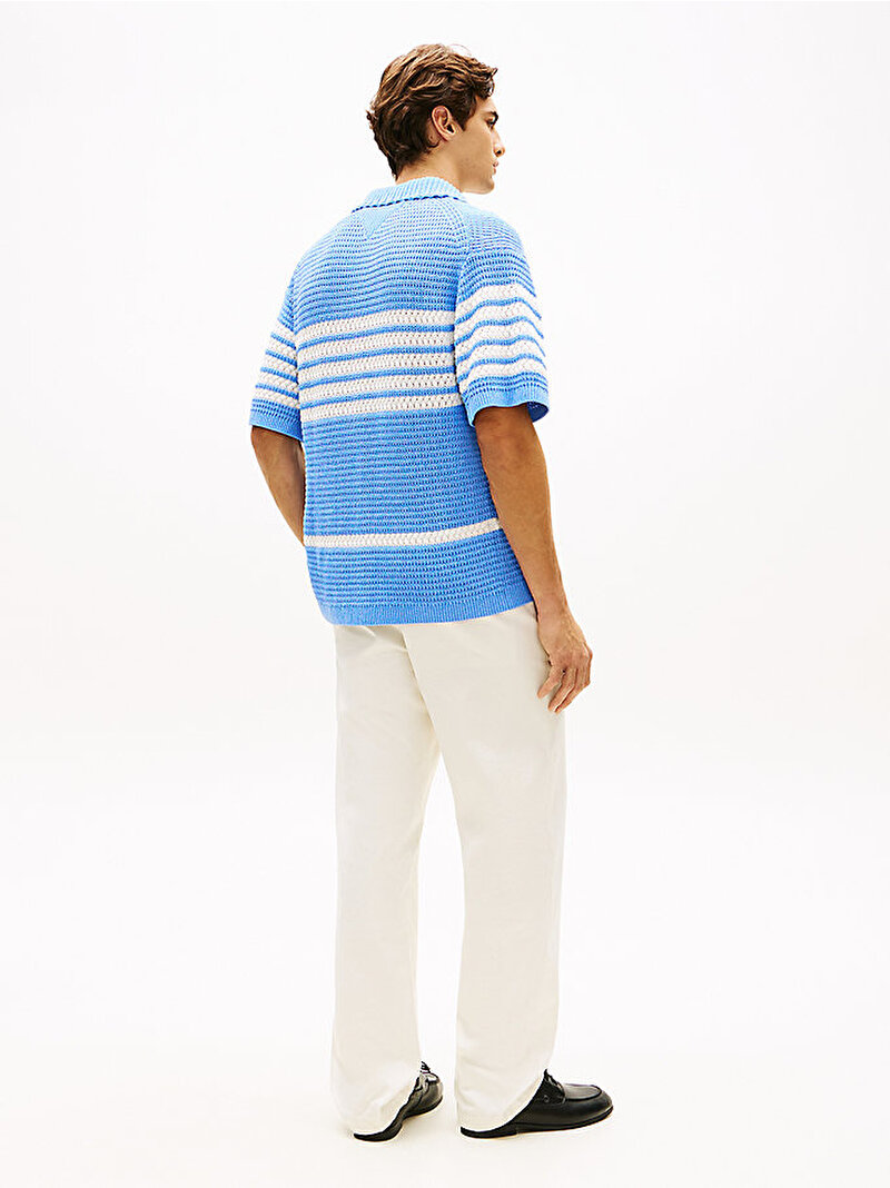 Erkek T1 Jonny Collar Kazak Mavi MW0MW42610C3Z