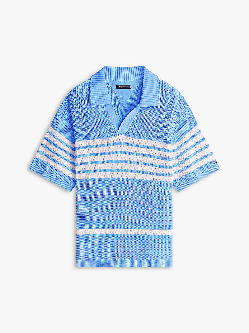 Erkek T1 Jonny Collar Kazak Mavi MW0MW42610C3Z