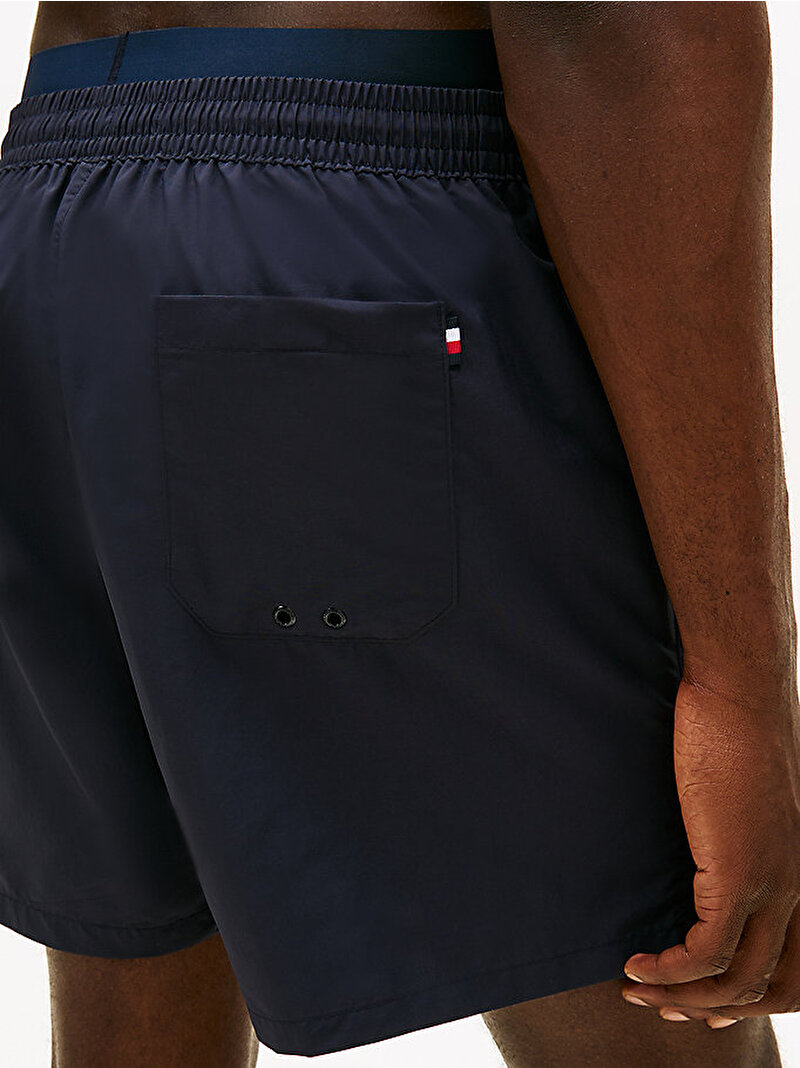 Erkek Medium Drawstring Deniz Şortu Lacivert UM0UM03749DW5