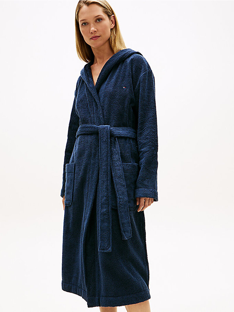 Kadın Havlu Bornoz Lacivert UW0UW06153C1G