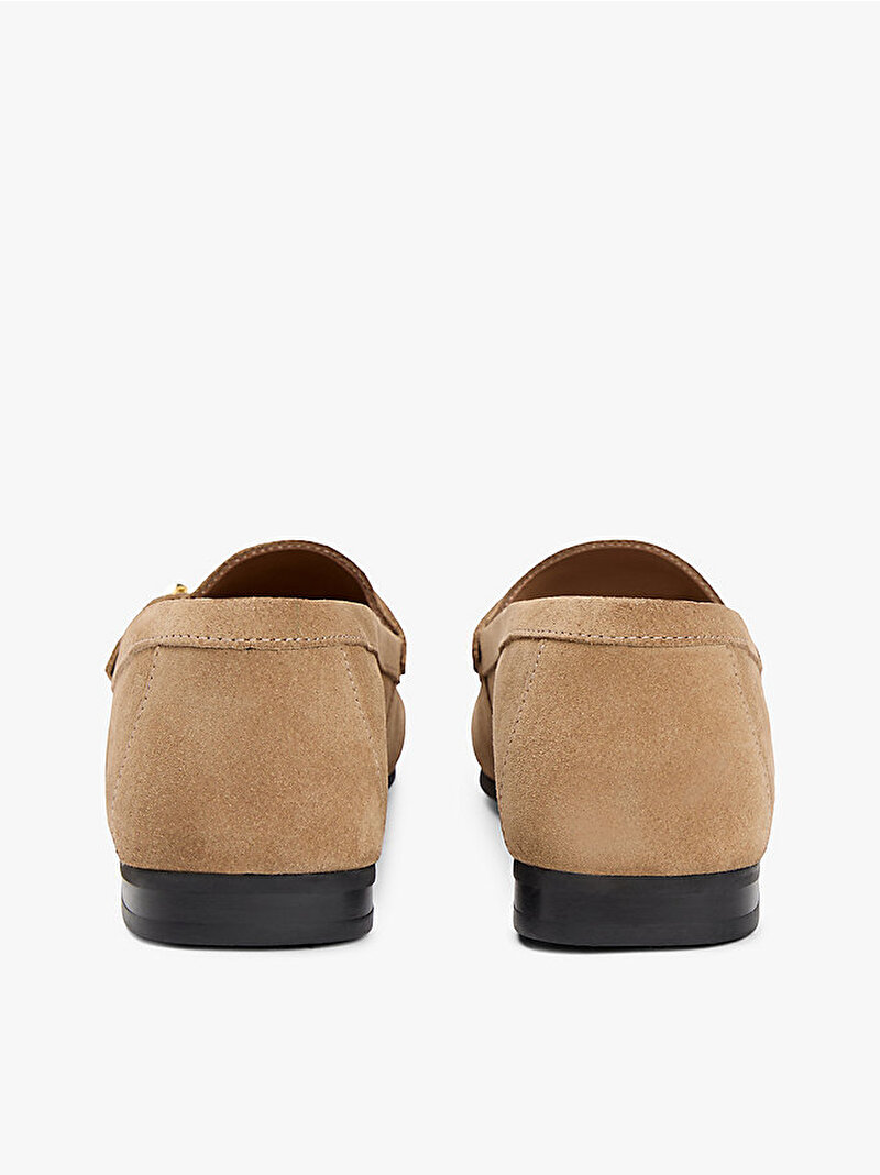 Kadın TH Chain Süet Loafer Bej FW0FW09327RBC